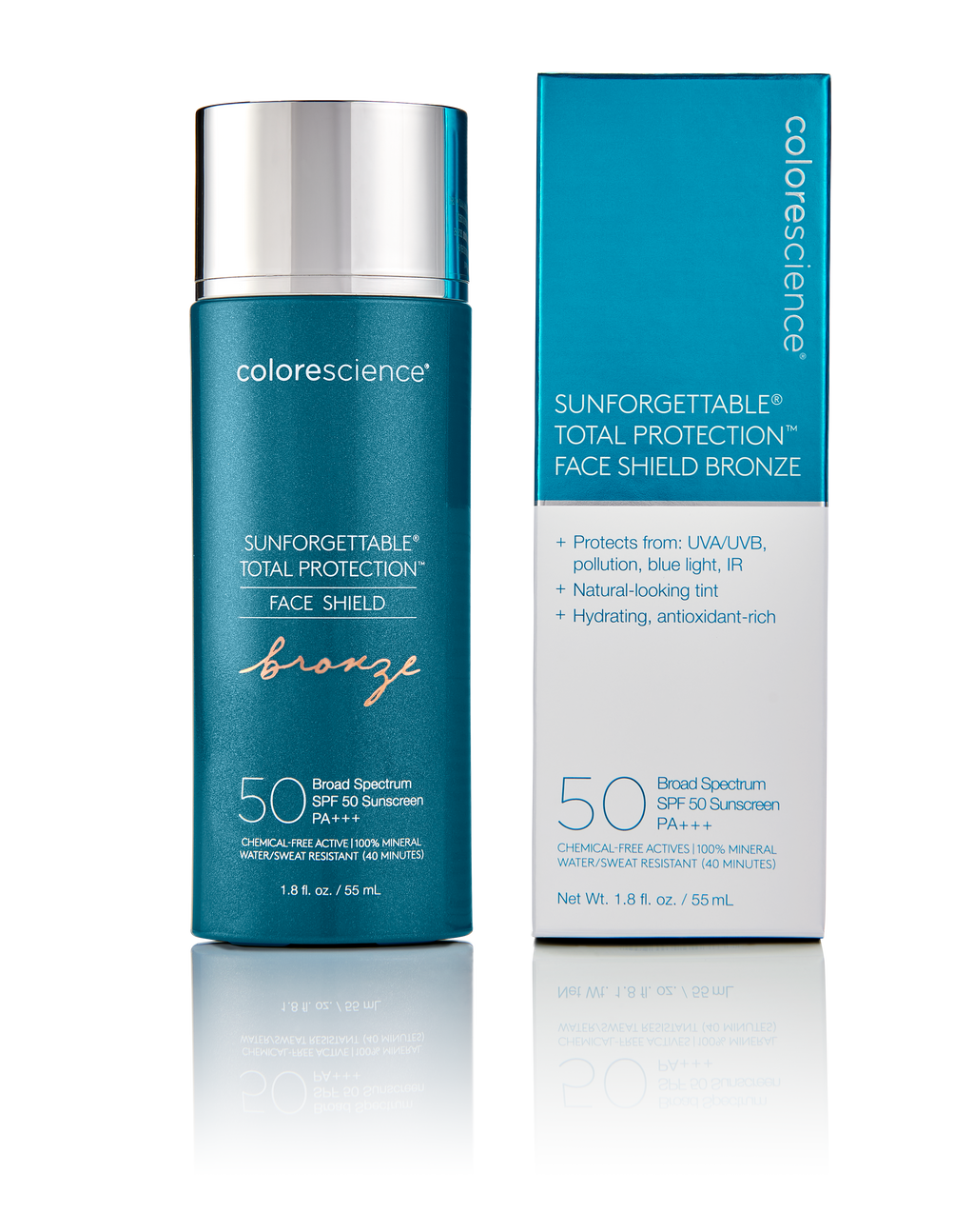 CS Sunforgettable Total Protection Face Shield Glow and Bronze SPF 50