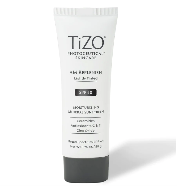 TiZO AM Replenish Lightly Tinted SPF 40