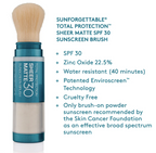 CS Sunforgettable Total Protection Sheer Matte SPF 30 Sunscreen Brush