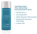 CS Sunforgettable Total Protection Face Shield Matte SPF 50